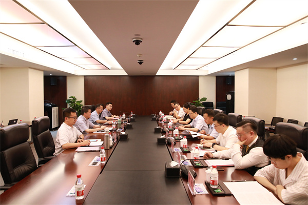 省交通集团党委委员、副总经理俞激一行到我司调研指导