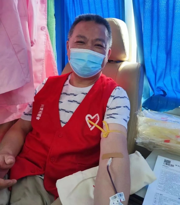 慈善暖人心，滴血融大爱 ——三维企业、陕西凯时k8开展公益志愿活动